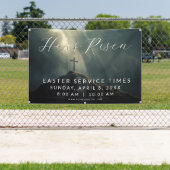 Easter Church Service Banner for Outdoor Use (InSitu)