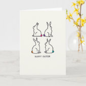 Easter Circle Tail Art Card Karte (Gelbe Blume)