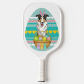 Easter Collie Pickleball Schläger (Rückseite)