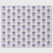 Easter Customizable Wrapping Paper Geschenkpapier (Flach)