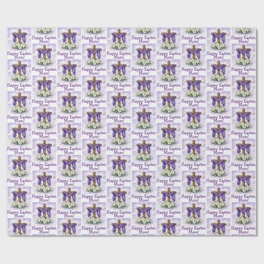 Easter Customizable Wrapping Paper Geschenkpapier (Flach)