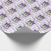 Easter Customizable Wrapping Paper Geschenkpapier (Ecke)