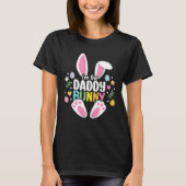 Easter Daddy Bunny Dad Happy Easter Day Family Mat T-Shirt (Vorderseite)