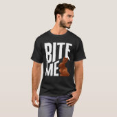 Easter Day Bite Easter Bunny  Rabbit Easter Bunny  T-Shirt (Vorne ganz)