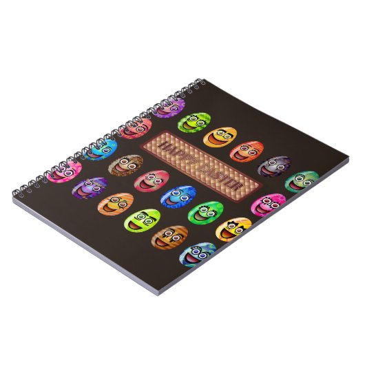 Easter Day- Happy Easter Classic Notebook Notizblock (Linke Seite)