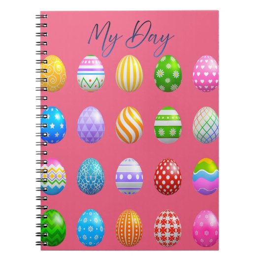 Easter Day -My Day Classic Notebook Notizblock (Vorderseite)