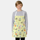 Easter Day Rabbits Pattern Schürze (Getragen)