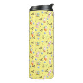 Easter Day Rabbits Pattern Thermosbecher (Nach links gedreht)