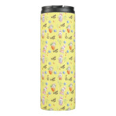 Easter Day Rabbits Pattern Thermosbecher (Rückseite)