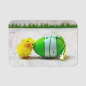 Easter Decoration - Easter egg and chick Namensschild (Vorderseite)