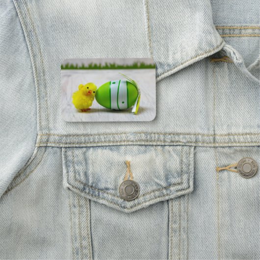 Easter Decoration - Easter egg and chick Namensschild (Beispiel)