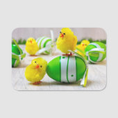 Easter Decoration - Easter egg and chicks Namensschild (Vorderseite)