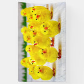 Easter Decoration -Group of chicks Banner (Vertikal)