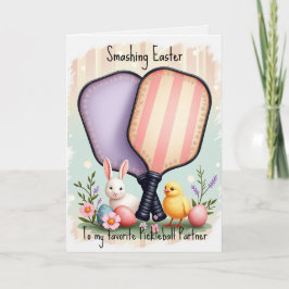 Easter Dinks & Paddle Winks Feiertagskarte