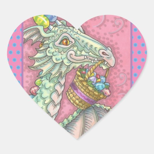 EASTER DRAGON EGG DROP, URLAUB FANTASY STICKERS (Vorderseite)