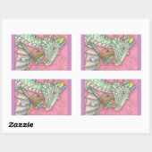 EASTER DRAGON EGG DROP, URLAUB FANTASY STICKERS (Blatt)