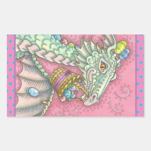 EASTER DRAGON EGG DROP, URLAUB FANTASY STICKERS (Vorderseite)