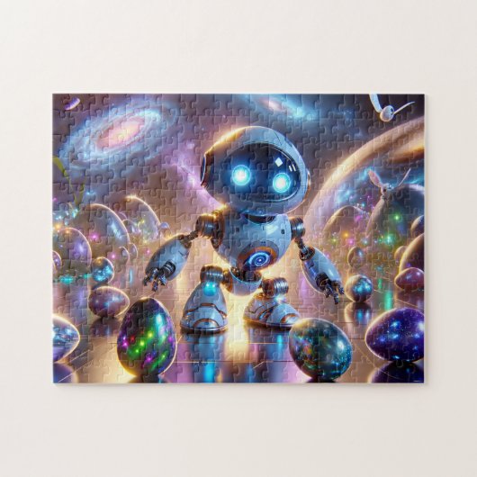 Easter Droid Space Galaxy Theme Kids Gift Puzzle (Horizontal)
