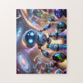 Easter Droid Space Galaxy Theme Kids Gift Puzzle