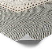 Easter Duck Printable Art, Spring Minimalist Poster (Ecke)