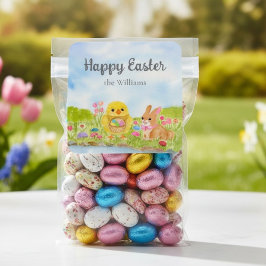  Easter Egg Brunch Chick Easter Bunny Party Quadratischer Aufkleber