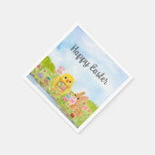  Easter Egg Brunch Chick Easter Bunny Party Serviette (Ecke)