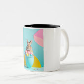 easter egg bunny zweifarbige tasse (VorderseiteRechts)