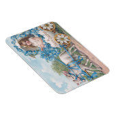 Easter egg carriage ride with lambs magnet (Rechte Seite)