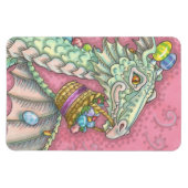 EASTER EGG DRAGON Fantasy Spring MAGNET Groß (Horizontal)