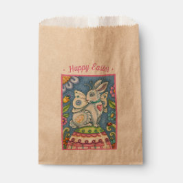 EASTER EGG FAIRY, FANTASY RABBIT HOLIDAY FAVOR BAG GESCHENKTÜTCHEN