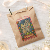 EASTER EGG FAIRY, FANTASY RABBIT HOLIDAY FAVOR BAG GESCHENKTÜTCHEN (Ausgeschnitten)