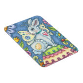 EASTER EGG FAIRY, RABBIT MAGNET Rectangle (Rechte Seite)