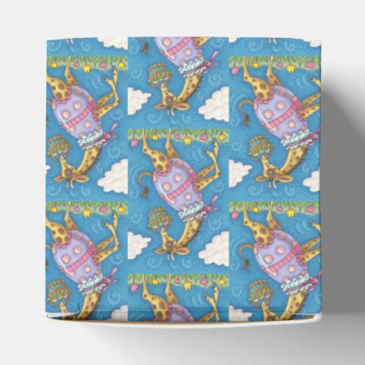 EASTER EGG GIRAFFE & TULIPS HERZFAVOR BOX Wiederho Geschenkschachtel (Oben)