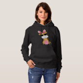 Easter Egg Hunt Bunny Ear Giraffe Easter Day 2023 Hoodie (Vorne ganz)