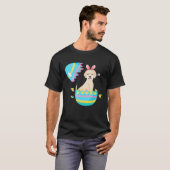 Easter Egg Hunt Bunny Ear Great Pyrenee Easter Day T-Shirt (Vorne ganz)