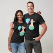 Easter Egg Hunt Bunny Ear Great Pyrenee Easter Day T-Shirt (Unisex)