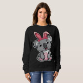 Easter Egg Hunt Bunny Ear Koala Easter Day 2023 Sweatshirt (Vorne ganz)