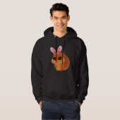 Easter Egg Hunt Bunny Ear Squirrel Easter Day 2023 Hoodie (Vorne ganz)