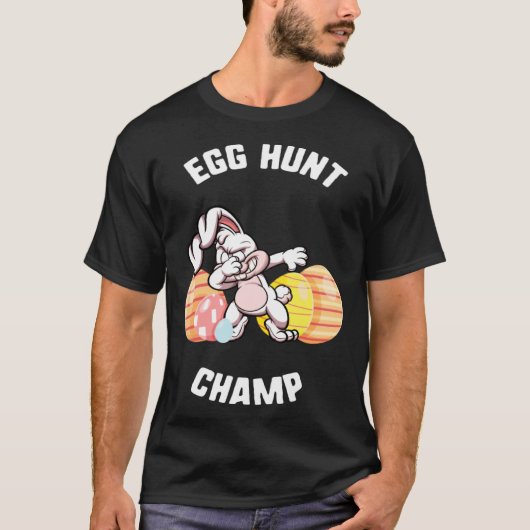 Easter Egg Hunt Champ Dabbing Bunny Candy kids  Sp T-Shirt (Vorderseite)