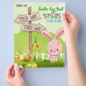 Easter Egg Hunt Event Flyer (Hand)