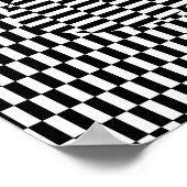 Easter Egg Hunt OpArt Poster (Ecke)