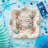 Easter Egg Hunt Party with Family Name Pappteller (Party)