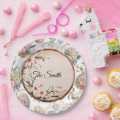 Easter Egg Hunt Party with Family Name Pappteller (Party)