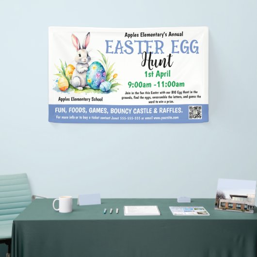 EASTER EGG HUNT PTO PTA Kirche Banner (Messeveranstaltung)