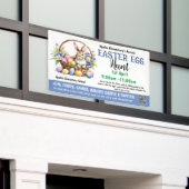 EASTER EGG HUNT PTO PTA Kirche Banner (Äußeres Gebäude)