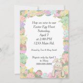 Easter Egg Hunt Spaß Einladung (Vorderseite)