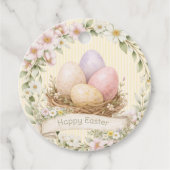 Easter Egg Nest | Happy Easter Geschenkanhänger (Vorderseite)