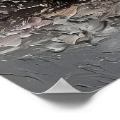 Easter Egg Print, Spring Vintage Easter Egg Poster (Ecke)