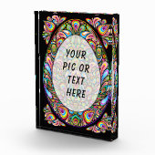 Easter Egg Psychedelic Design Fotoblock (Rechts)