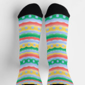 Easter Egg Socks Festive Easter Socks Customize Socken (Oben)